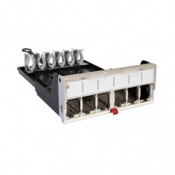 Cassette 6 ports pour...