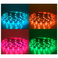 Bandeau LED RGB 5 m 30...