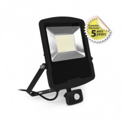Projecteur LED Noir +...