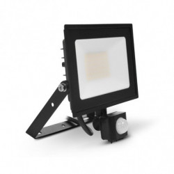 Projecteur LED Plat Noir...