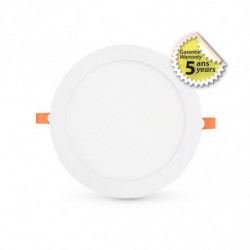 Plafonnier LED Blanc Ø225...