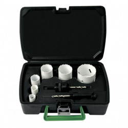 Coffret de 6 scies trépans...
