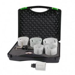 Coffret de 6 scies trépan...