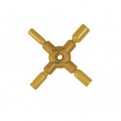 Clé en croix 8x10x13x17 mm,...