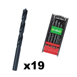 Coffret 19 forets HSS, 1-10...