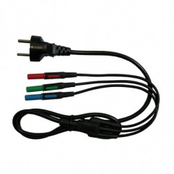 Cordon de mesure IEC 2P+T...