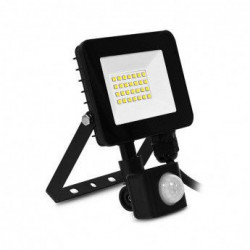 Projecteur LED Plat Noir...