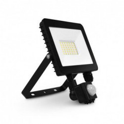 Projecteur LED Plat Noir...