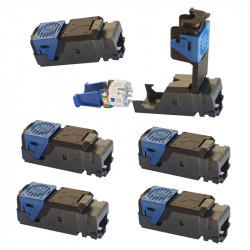 Lot de 6 connecteurs RJ45...