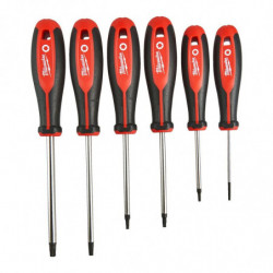 SET DE 6 TOURNEVIS TRILOBE...