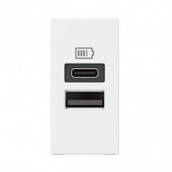Chargeur USB Type-A+Type-C...