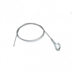 Filin Mousqueton Ø2,5 x 1m...