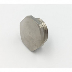 Bouchon plat 6 pans - ISO40...