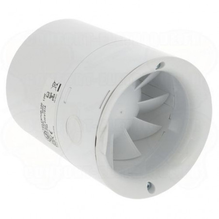 LEDUNI Ventilateur extracteur d'air silencieux avec valve anti