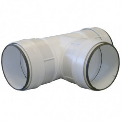 Té 90° PVC rigide à joints...