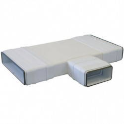 Té horizontal réduit PVC à...