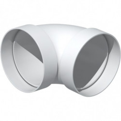 Coude 90° circulaire PVC...
