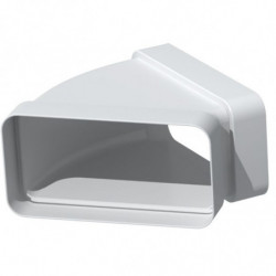 Coude 45° horizontal PVC...