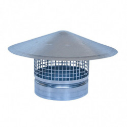 Chapeau pare-pluie acier...