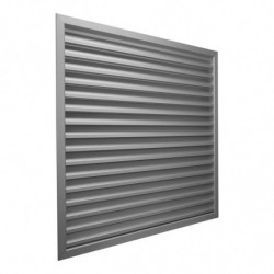 Grille d'air chaud d'angle SOHO - 700 x 300 mm