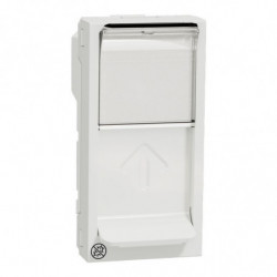 Unica - prise pour 1 RJ45...
