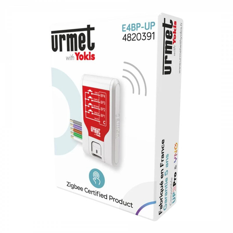 Emetteur encastré 4 canaux UP (E4BP-UP)