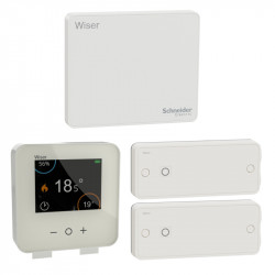 Thermostat ambiance programmable digital chauf eau chaude 2 fils 7j