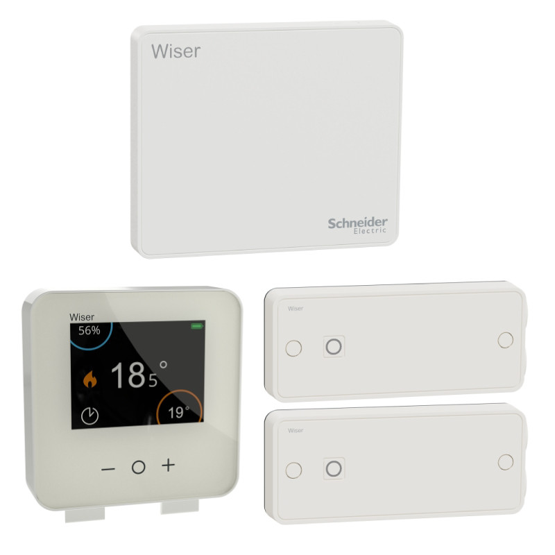 WISER Kit thermostat connecté pour radiateurs électriques Génération 2