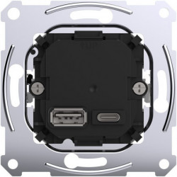 MTN4366-0100 - D-Life - prise chargeur double - USB A+A - 2.1 A