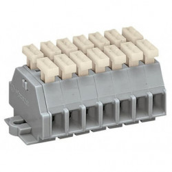 Barr borne 2c 2.5mm² 7...