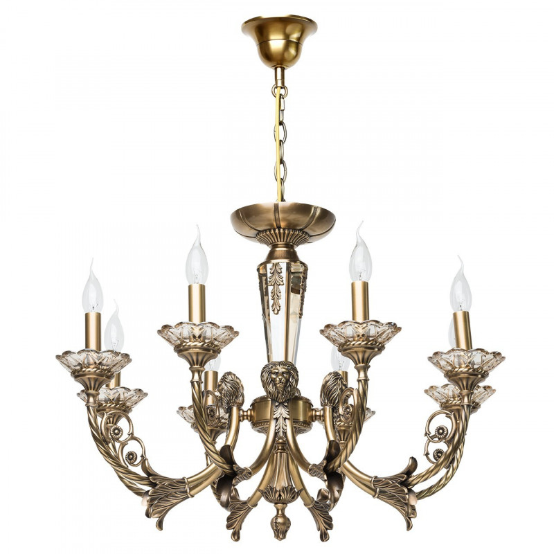 antique brass color/brass 8*40W E14