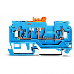Borne sectionnable bleu 2C...