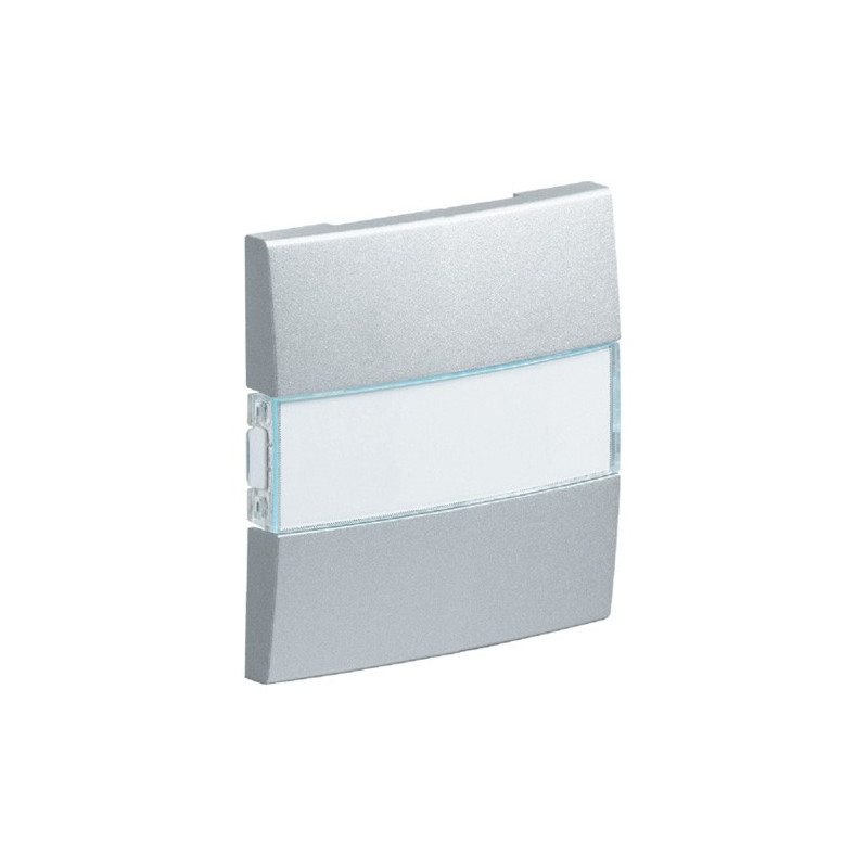 Hager WKT934B Kallysta enjoliveur 4 touches KNX solaire Blanc Névé
