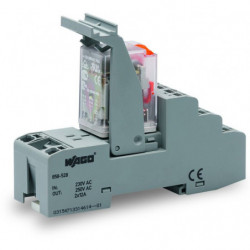 Embase avec relais 230 V AC...