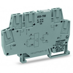 Borne optocoupleur 24 V DC...