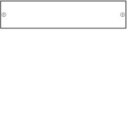 2 plastrons pleins 75x350...