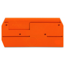 Plaque d'extrémité / Orange...