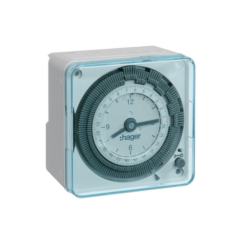 Interruptor Horário 1 Canal 24h C/Reserva 1M EHN011| Hager