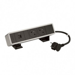 Bloc Bureau 2x2P+T F/B USB...