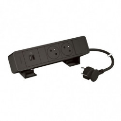 Bloc Bureau 2x2P+T F/B USB...