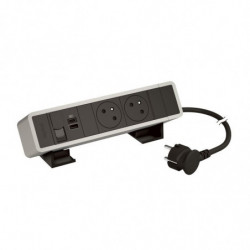 Bloc Bureau 2x2P+T F/B USB...