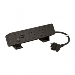 Bloc Bureau 2x2P+T F/B USB...