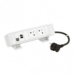 Bloc Bureau 2x2P+T F/B USB...