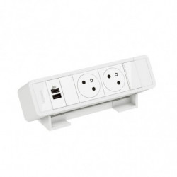 Bloc Bureau 2x2P+T F/B USB...