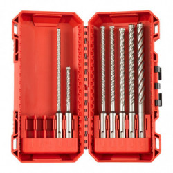 Coffret de 7 Forets SDS+ 4...