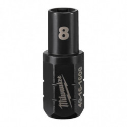 Douille traversante 8mm -...