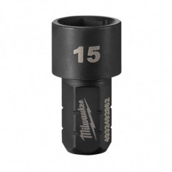 Douille traversante 15mm -...