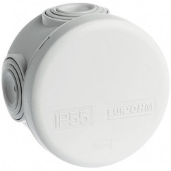 Boite IP55 ronde d.60x40...