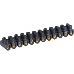 Barrettes laiton noire 6...