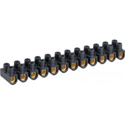 Barrette laiton noire10 mm²...